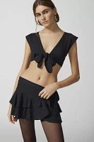 UO Tied Up Cropped Top