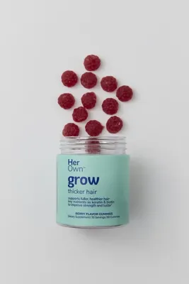 Her Own Grow Thicker Hair Dietary Supplement Gummies