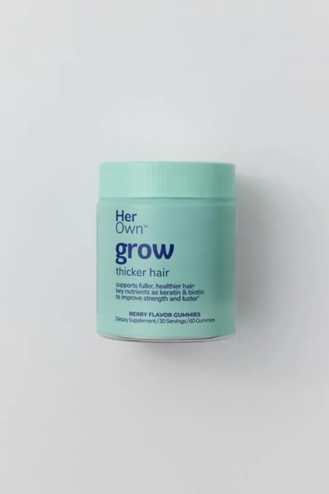 Her Own Grow Thicker Hair Dietary Supplement Gummies