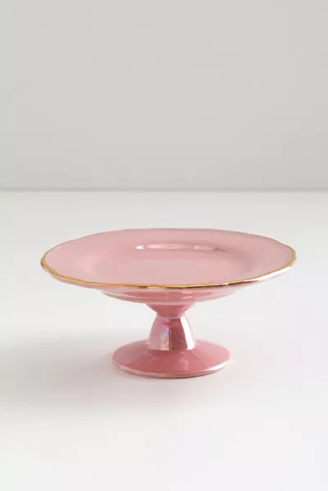 Pearlescent Cake Stand