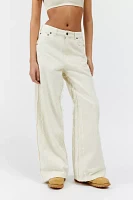Honor The Gift Distressed Wide-Leg Pant