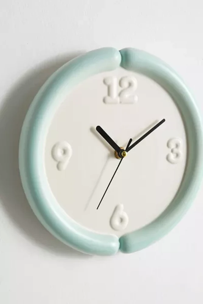 Avery Ceramic Wall Clock