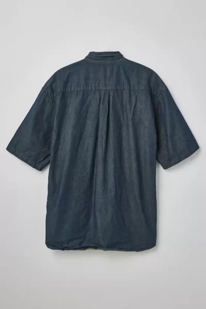 Vintage Dickies Denim Button-Down Shirt