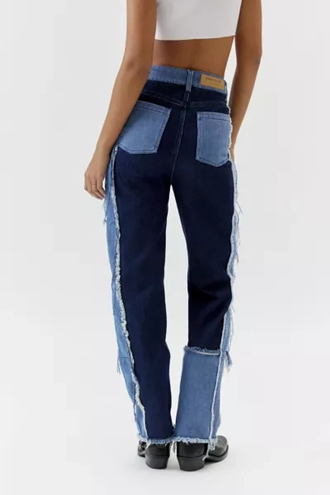 Honor The Gift Colorblock Utility Jean