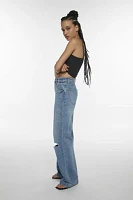 Abrand A 94 High And Wide Slit Knee Jean