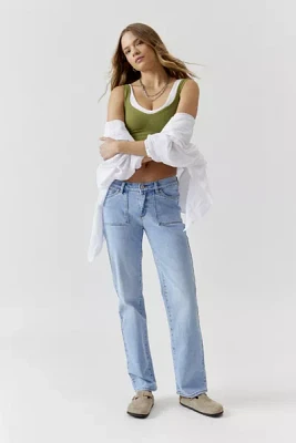Abrand 99 Low Straight Jean