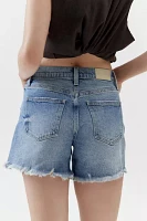 Pistola Kennedy Mid-Rise Denim Short