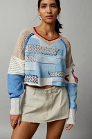 BDG Johnny Patchwork Pullover Sweater