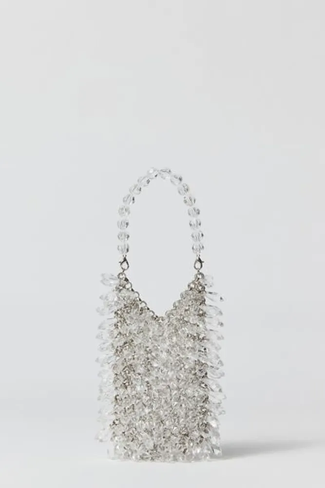 Urban Outfitters Kimchi Blue Clear Beaded Mini Bag