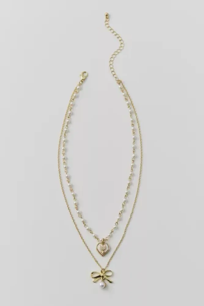 Margot Delicate Pearl Layering Necklace