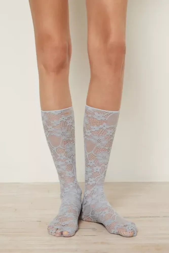 Lace Tall Sock