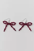 Beaded Bow Earring