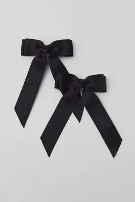 Mini Grosgrain Ribbon Hair Bow Set