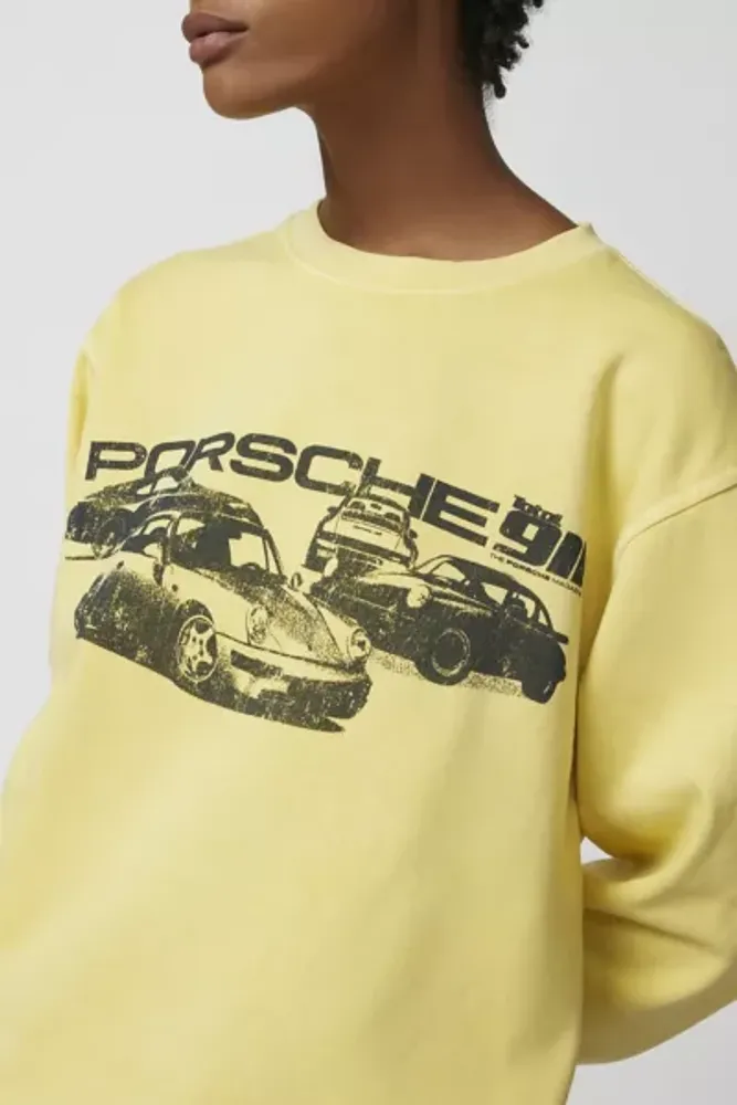 Porsche Oversized Pullover Sweatshirt