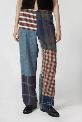 Urban Renewal Remade Pieced Flannel Pull-On Pant