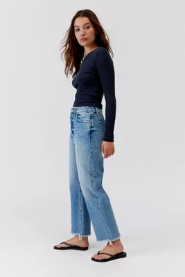 Pistola Cassie Straight Leg Crop Jean