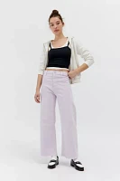 Pistola Penny High-Waisted Wide-Leg Crop Jean