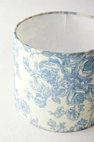 Toile Drum Lamp Shade