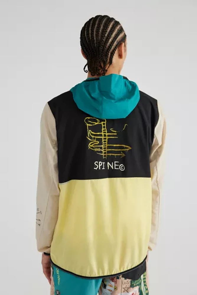 Roark Run Amok Second Wind Basquiat Athletic Windbreaker Jacket 
