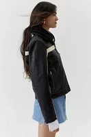 UO Mavis Faux Leather Jacket