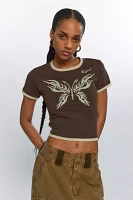 X-girl Butterfly Baby Tee