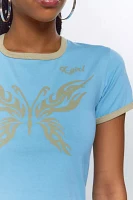 X-girl Butterfly Baby Tee