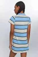 X-girl Striped Polo Mini Dress