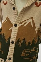 Pendleton Camp Collar Cardigan