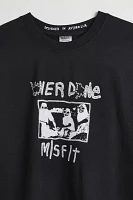 M/SF/T Over Down Tee