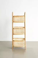 Cane 3-Tier Shelf