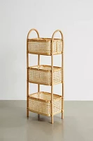 Cane 3-Tier Shelf