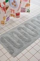 Looped Squiggle Runner Tufted Bath Mat