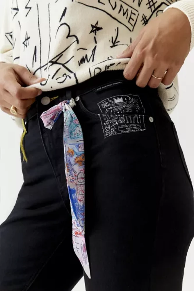 Lee x Jean-Michel Basquiat Printed Pocket Jean