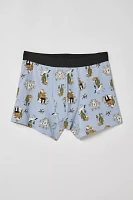 Western Print Boxer Brief