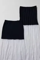 Urban Renewal Remade Sweater & Lace Maxi Skirt