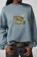 Michigan Lake Huron Embroidered Sweatshirt