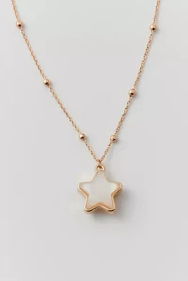 Delicate Cat Eye Star Necklace