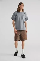 Monitaly Raglan Crew Neck Short Sleeve Sweatshirt