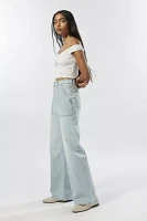 Daze Denim Far Out Wide Leg Utility Jean