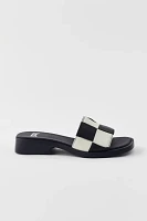 Camper Twins Checkered Mule Sandal