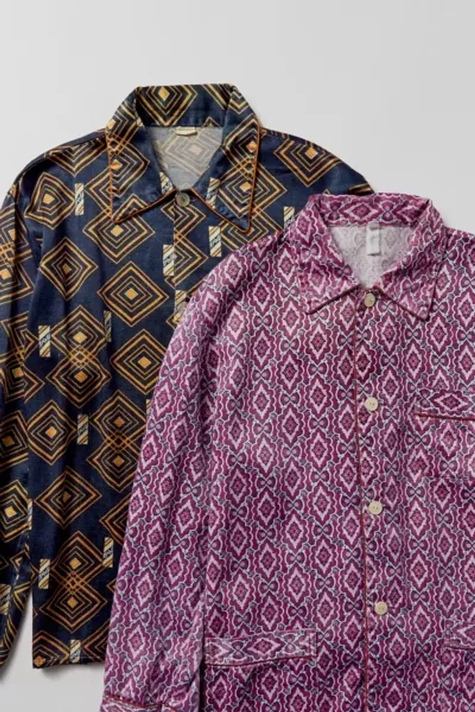 Urban Renewal Vintage Silky Pajama Shirt