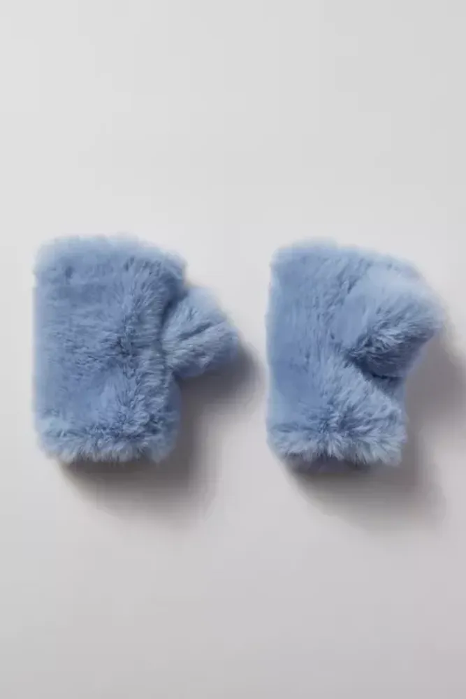 Faux Fur Fingerless Glove