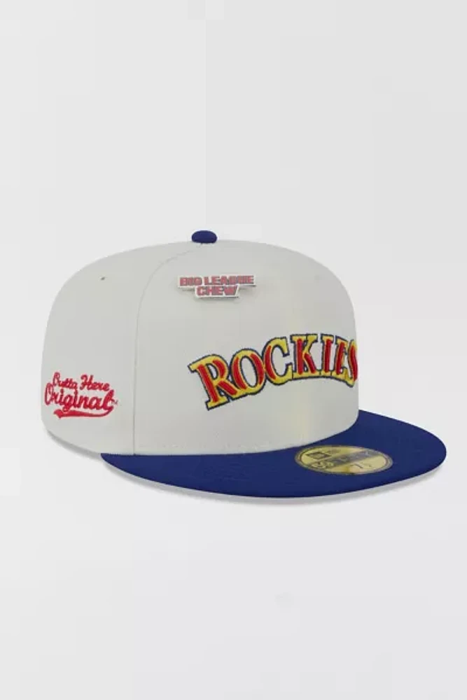 New Era X Big League Chew Colorado Rockies 59FIFTY Fitted Hat