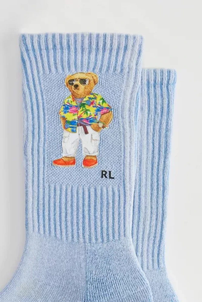 Polo Ralph Lauren Beach Bear Crew Sock