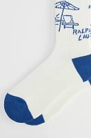 Polo Ralph Lauren Cote D’Azur Crew Sock