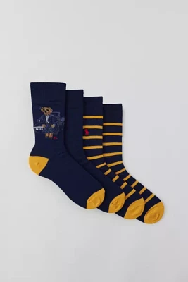 Polo Ralph Lauren Denim Bear Trouser Sock 2-Pack