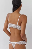 Only Hearts Nothing But Net Ruffle Thong