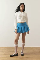 Out From Under Prep School Pleated Micro Mini Skort