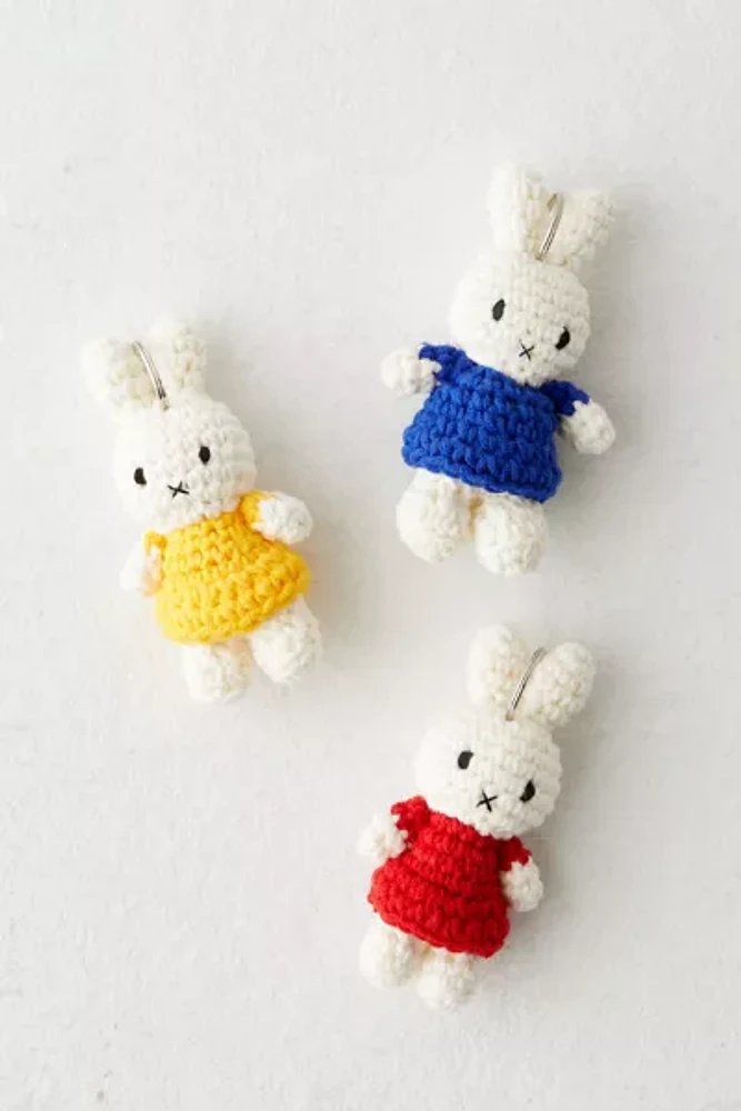 Miffy Crochet Keychain