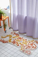 Ornate Tiger Bath Mat